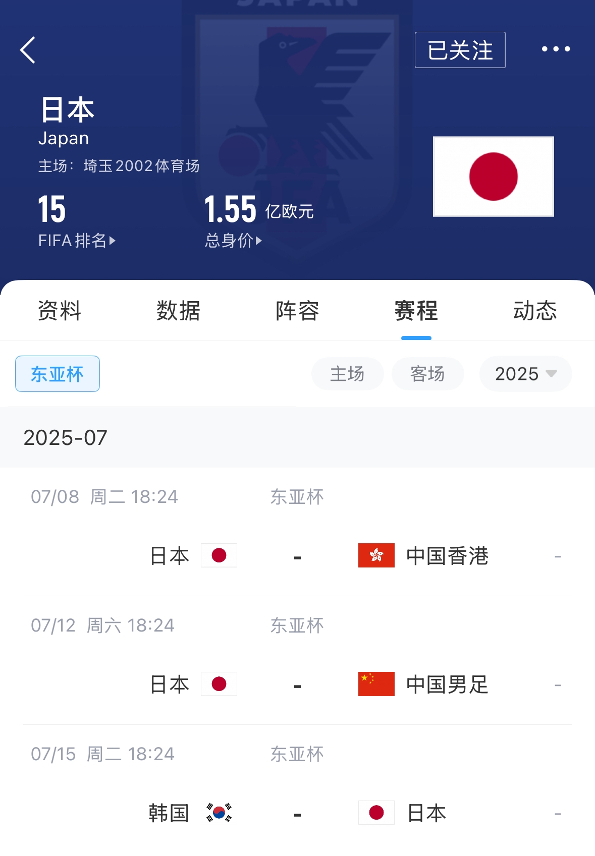 多少球隊(duì)？日本東亞杯列表：沒有前往歐洲的球員！長門Yuto領(lǐng)先 首次被選中12人